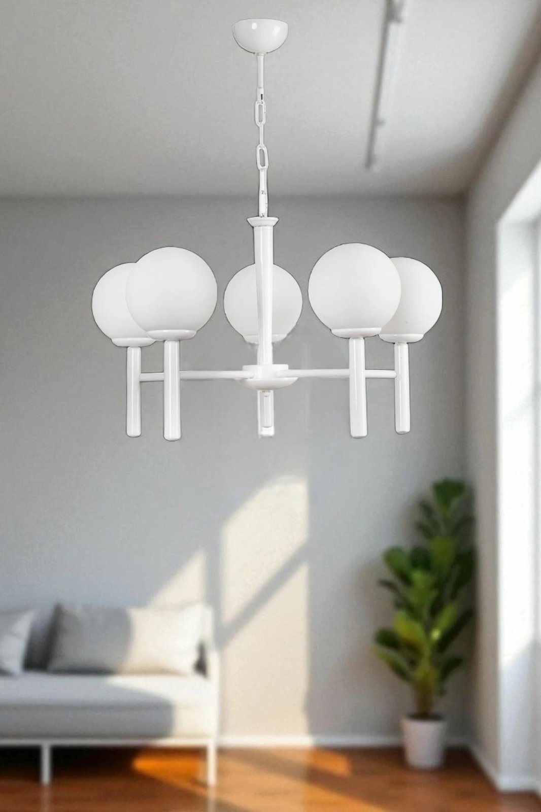 Llambadar Opviq, 8981-5, i bardhë