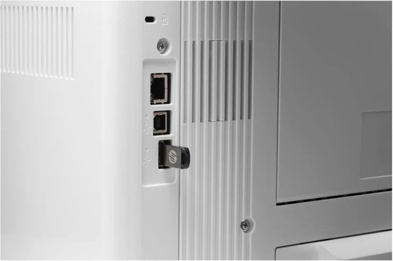 Printer HP LaserJet Pro M501dn J8H61A, A4, 38 ppm, 1200 dpi, duplex, rrjetë, i bardhë