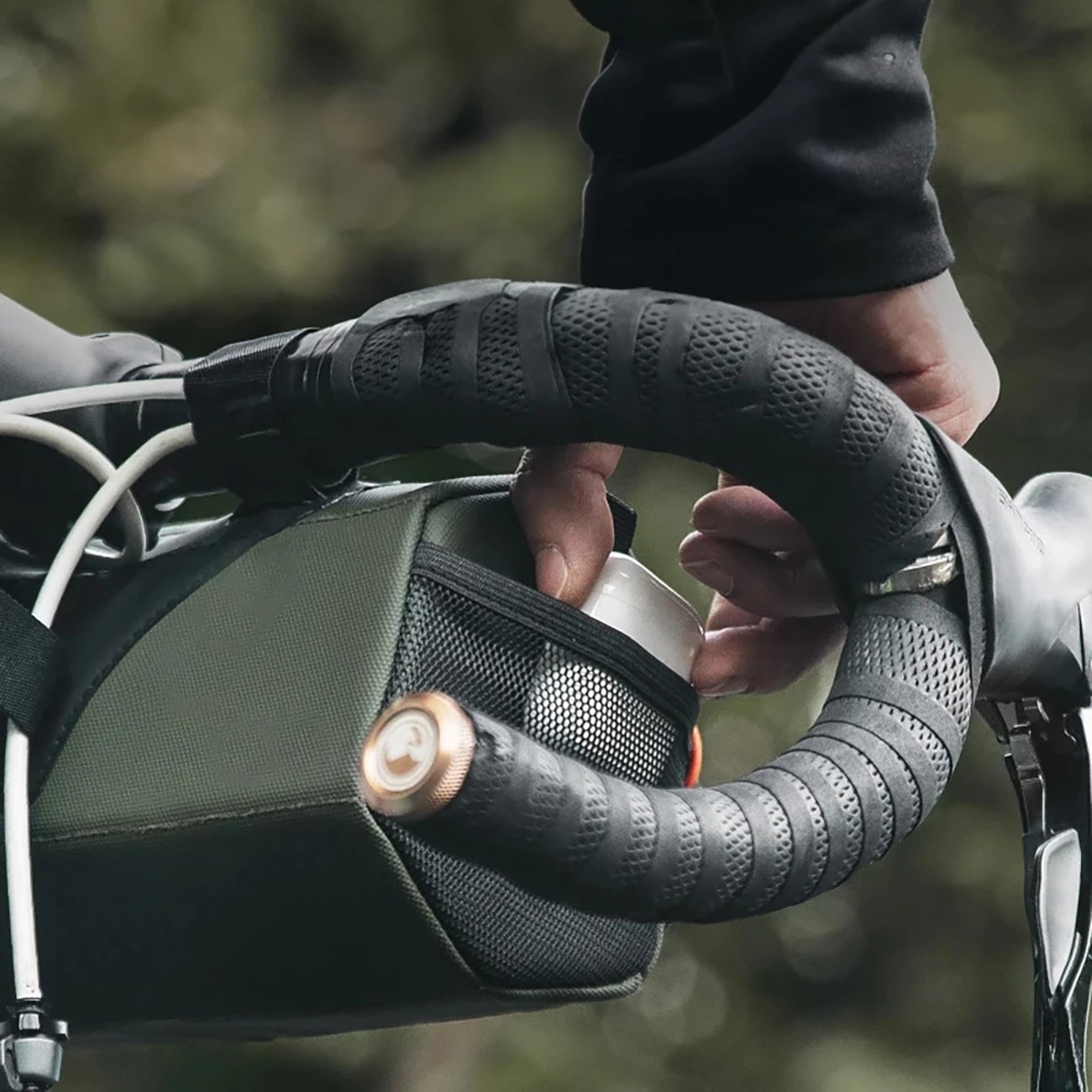 Çantë timoni për biçikletë Rockbros 30110054001, 2.2L, e gjelbër