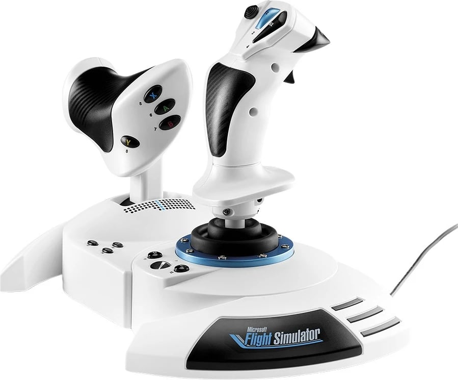 Joystick Thrustmaster T.Flight Hotas One Microsoft Flight Simulator Edition, i bardhë