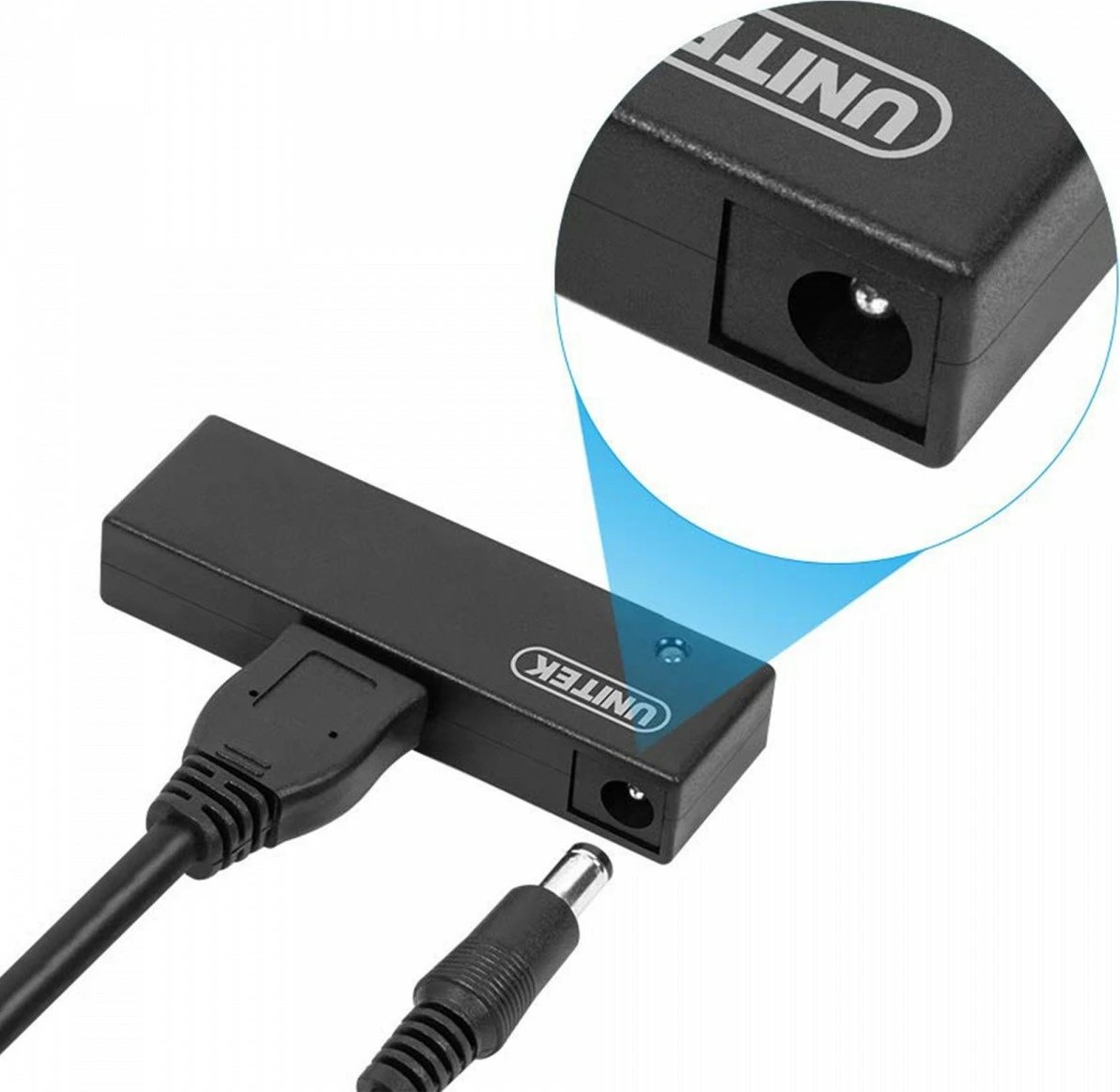 Adapter USB 3.0 në SATA III Unitek Y-1039, i zi