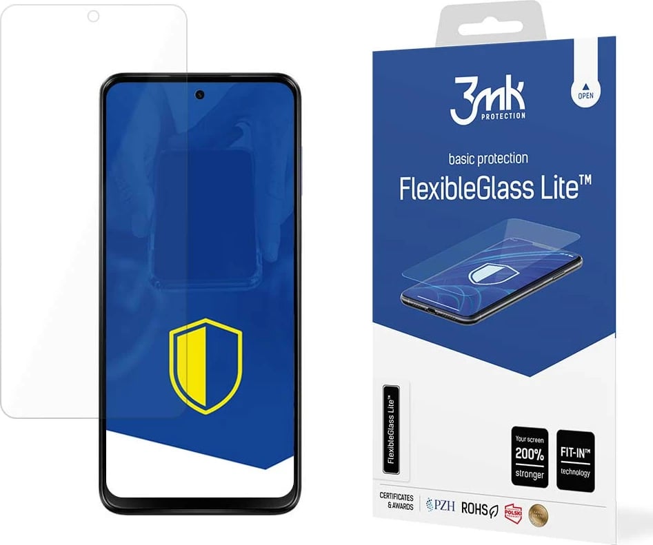 Mbrojtës ekrani hibrid 3mk FlexibleGlass Lite për Motorola Moto G13/G23, Transparent