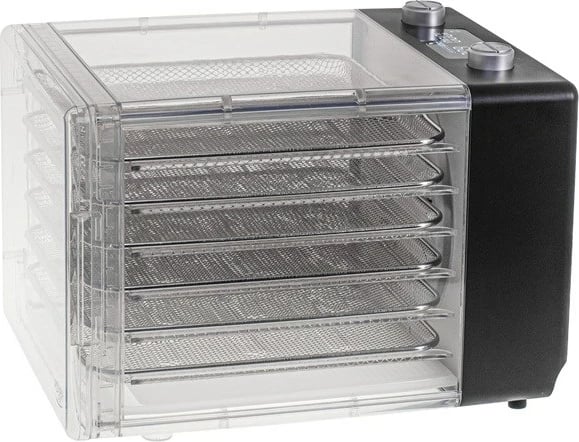 Tharëse kërpudhash, frutash dhe perimesh Adler AD 6660, 600 W, e zezë Tharëse kërpudhash, frutash dhe perimesh Adler AD 6660, 600 W, e zezë