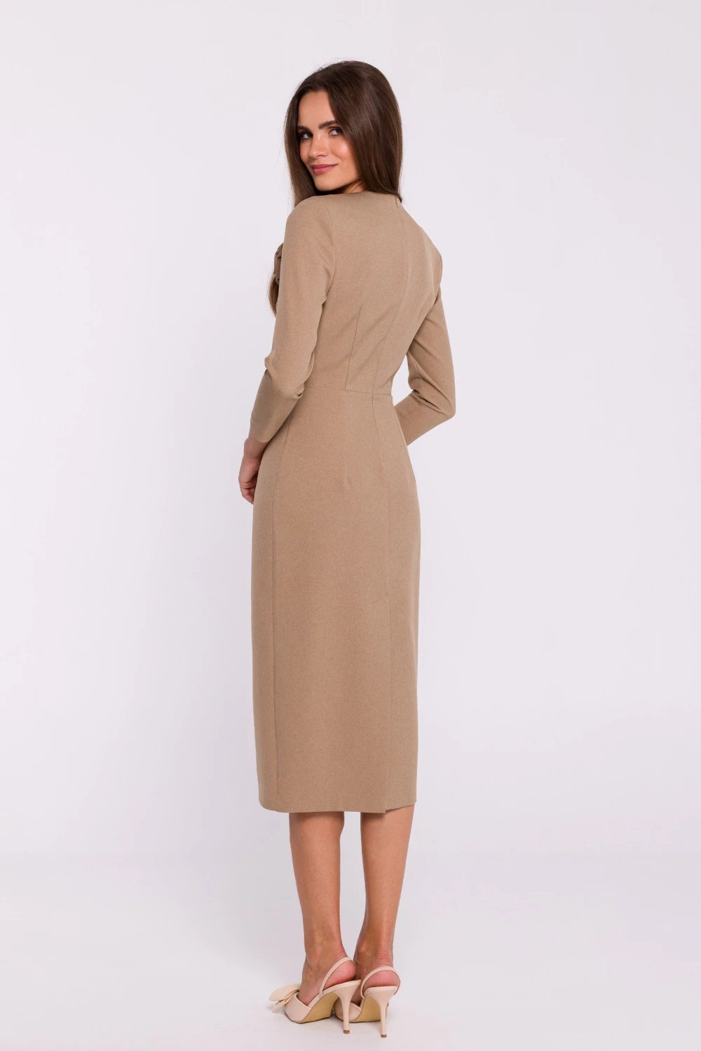 Fustan Stylove 200369 për femra, beige