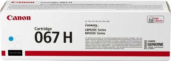 Toner Canon 067H cyan, high yield, 2350 faqe