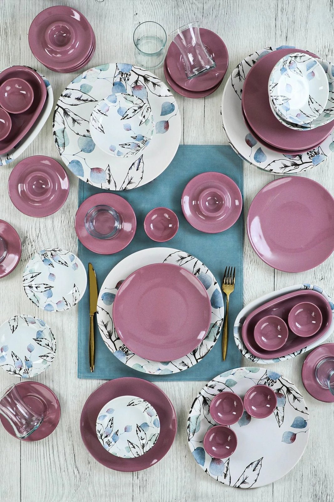 Set mëngjesi 50 pjesësh, Hermia Concept, TV087050F3X2AJ47100MAP0300 Set mëngjesi 50 pjesësh, Hermia Concept, TV087050F3X2AJ47100MAP0300