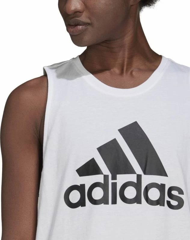 Maicë adidas për femra, e bardhë Maicë adidas për femra, e bardhë