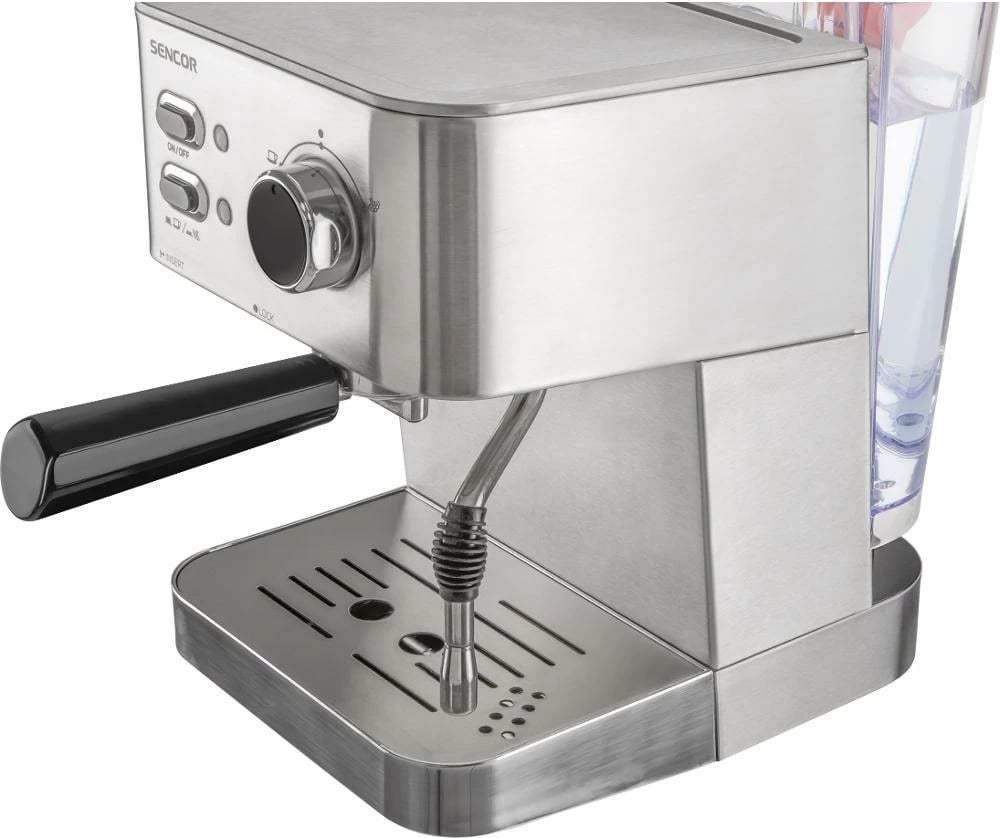 Aparat për kafe Espresso / Cappuccino Sencor SES 4010SS, argjend