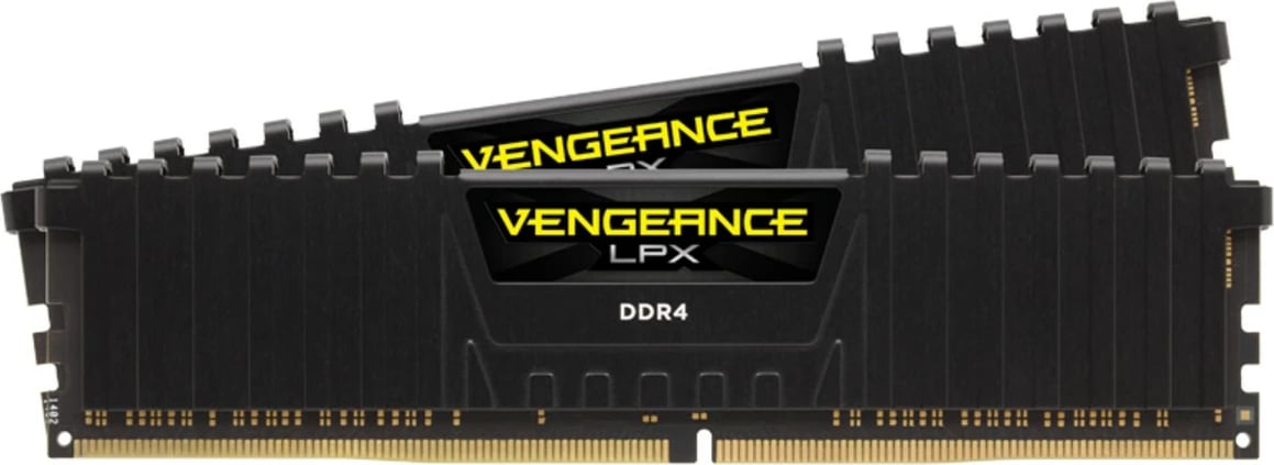 RAM Memorje Corsair Vengeance LPX CMK32GX4M2D3600C18, 32 GB, 3600 MHz, e zezë