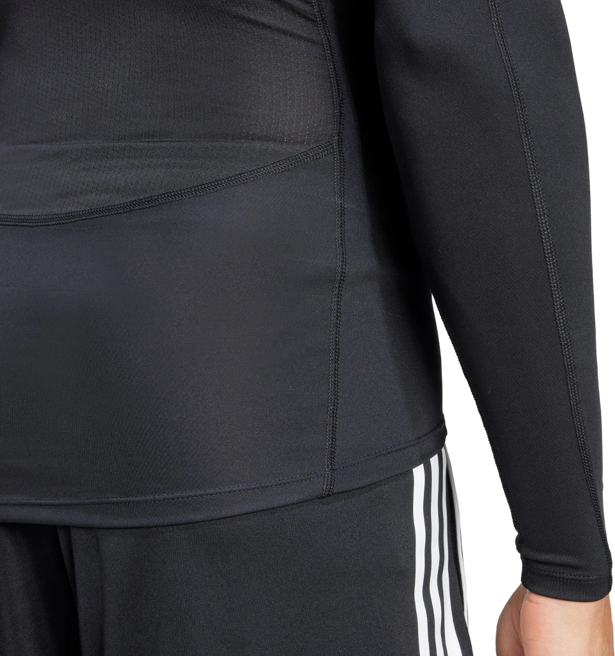 Maicë e gjatë për meshkuj adidas, e zezë