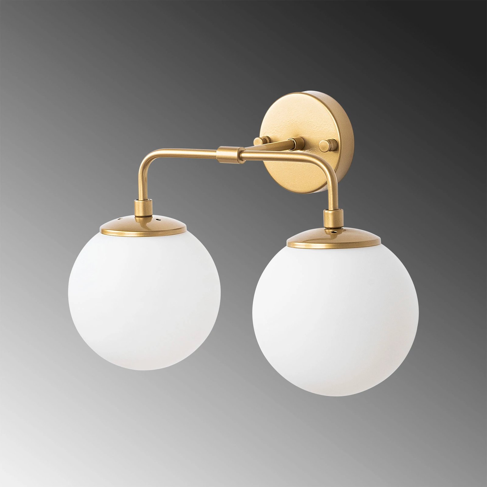 Llambë muri Opviq, Horn - 12210, ngjyrë ari