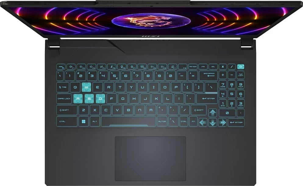 Laptop MSI Cyborg, 15.6", Intel core i7, 16GB RAM, 512GB SSD, NVIDIA GeForce RTX 4050, i zi 