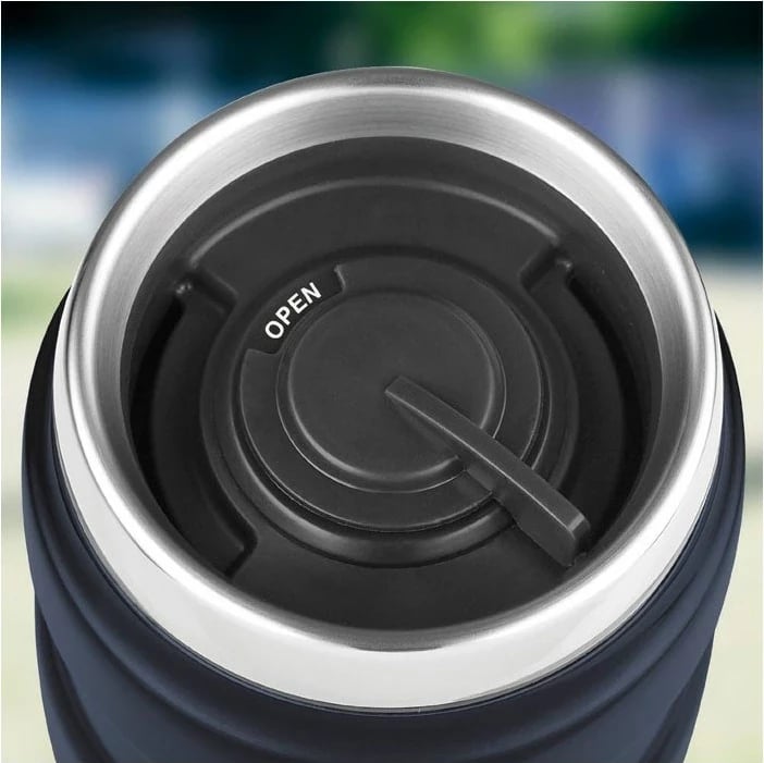 Termos Thermos 470 ml, i papërshkueshëm nga uji, gri metalik