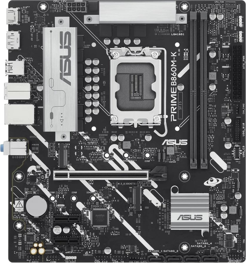 Pllakë amë ASUS PRIME B860M-K, Intel B860, micro ATX