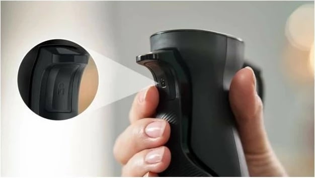 Blender dore Bosch ErgoMaster MSM6M622, 1000W, zi-e argjendtë