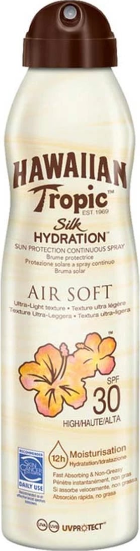 Spray për diell Hawaiian Tropic Silk Hydration Air Soft SPF30 unisex 177ml