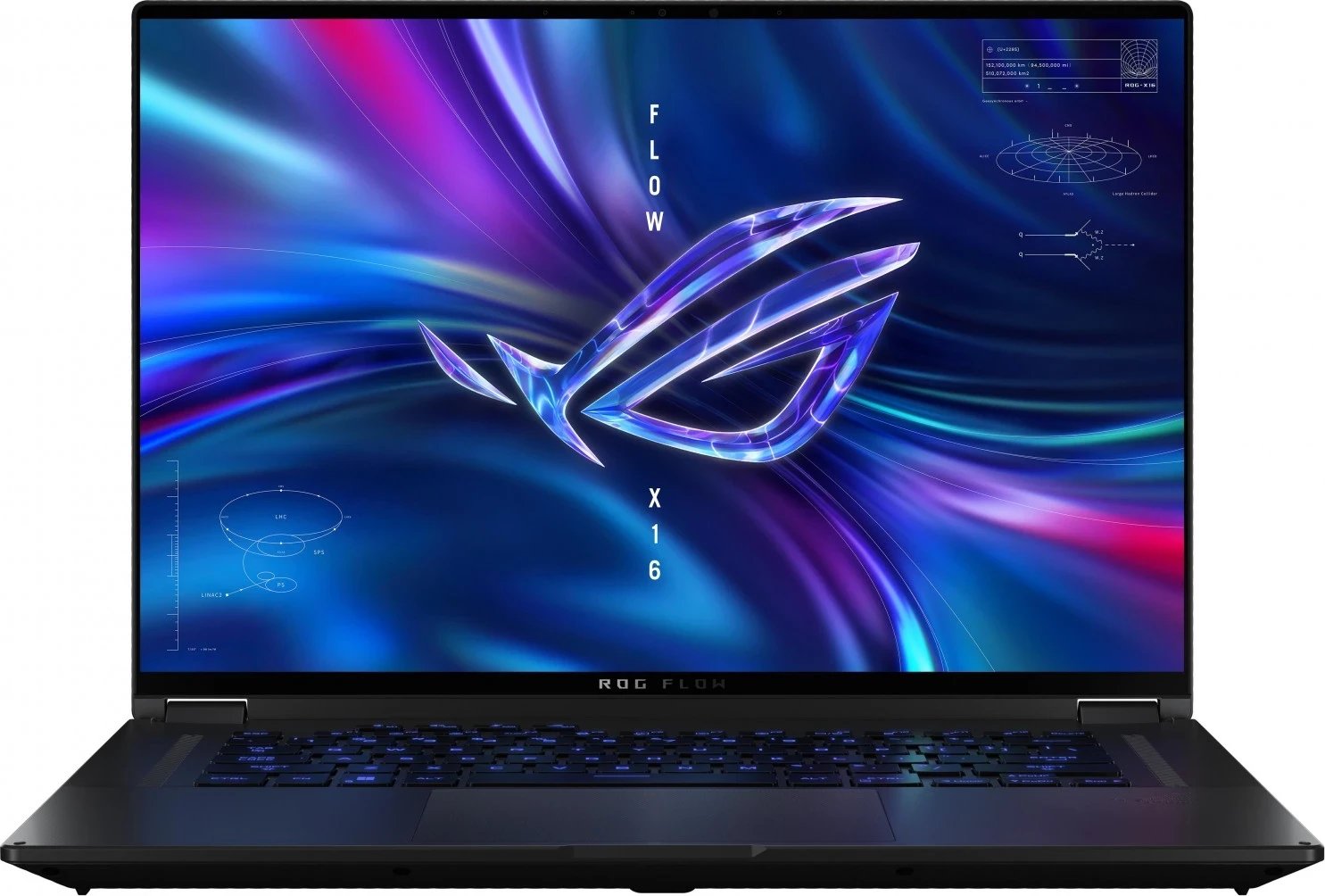 Laptop për lojëra ASUS ROG Flow X16, i9-13900H, 16''-240Hz, Dotyk, 16GB, 1TB, W11H, RTX4070, e zezë