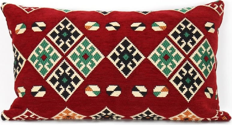 Jastëk Evila Originals, Esmeli v4, i kuq, 58x33cm