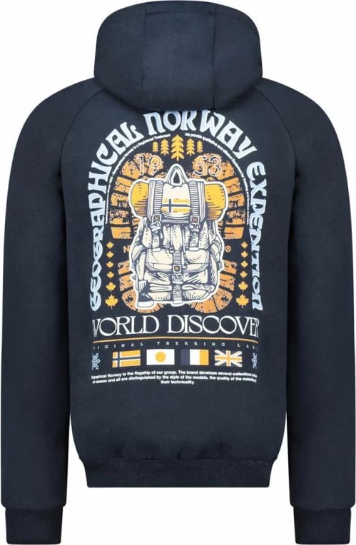 Duks për meshkuj Geographical Norway, navy blue