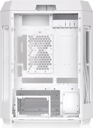 Kasë kompjuteri, Thermaltake The Tower 600 TG CA-1Z1-00M6WN-00, Midi Tower, për ATX/E-ATX/mATX/Mini ITX, xham i temperuar, e bardhë