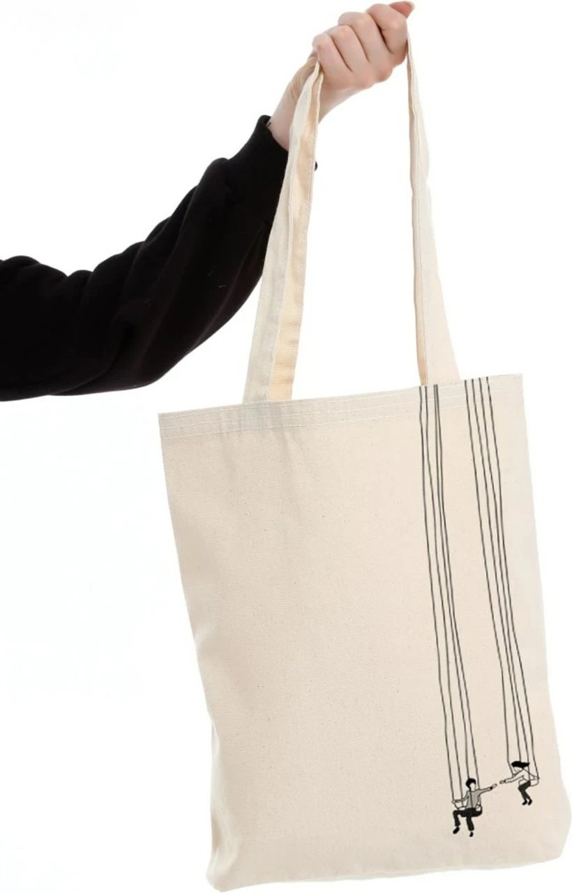 Tote bag Zoozie Bags, krem, 1195