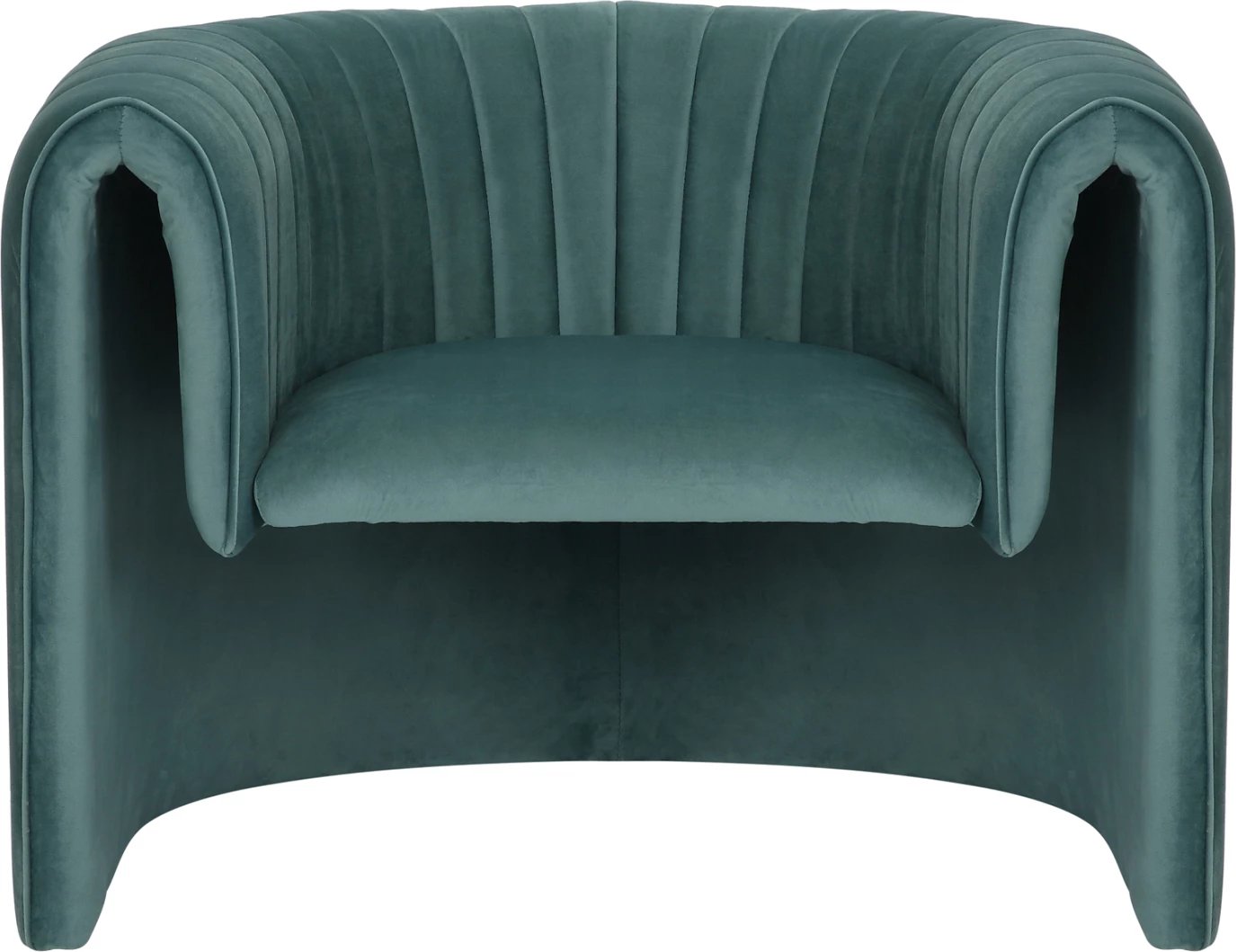 Fotelje RIKER FH9682.06 kornizë metali-kadife mente 92x74x69Hcm