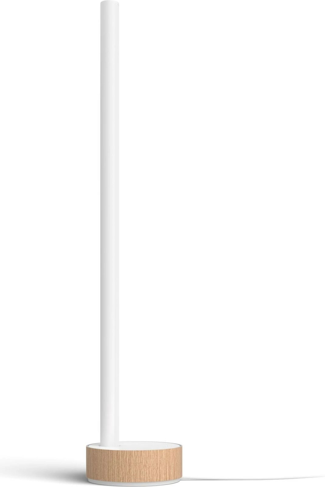 Llambë tavoline Philips Hue Signe gradient, Smart, Bluetooth/Zigbee, LED, Alumini, Bardhë Llambë tavoline Philips Hue Signe gradient, Smart, Bluetooth/Zigbee, LED, Alumini, Bardhë