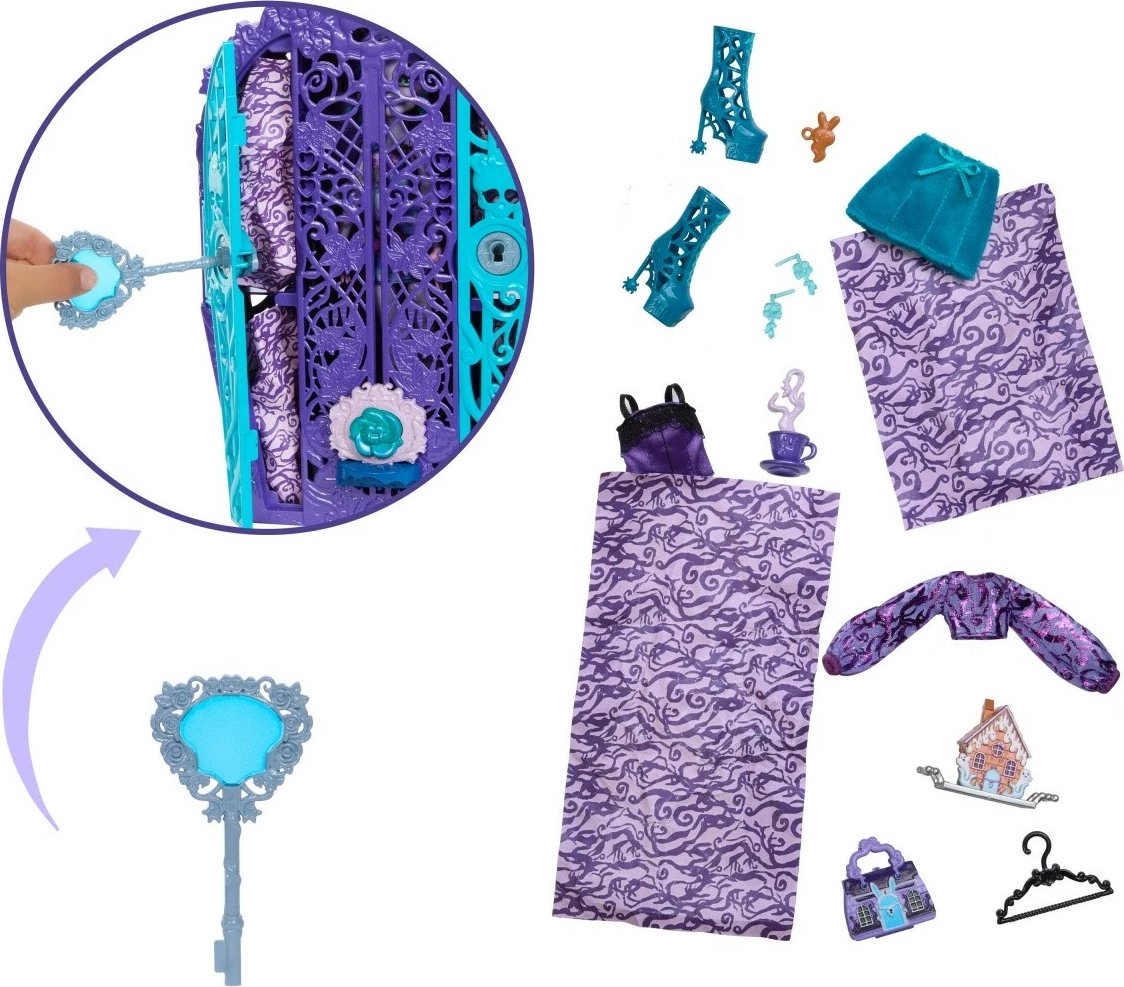 Kukull Monster High Mattel Twyla Secrets of the Scare School Series 5 Garden Puzzles me aksesorë