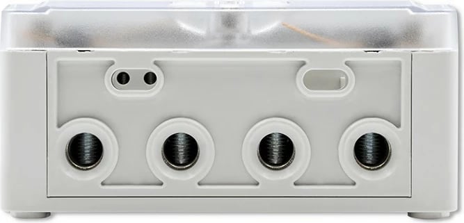 Matës energjie Qoltec 50888, njëfazësh, LCD, 230V, Gri
