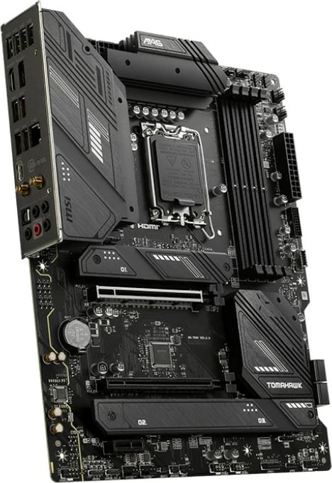 Pllakë amë MSI MAG B760 TOMAHAWK WIFI, ATX, LGA1700, DDR5, Wi-Fi 6E, e zezë