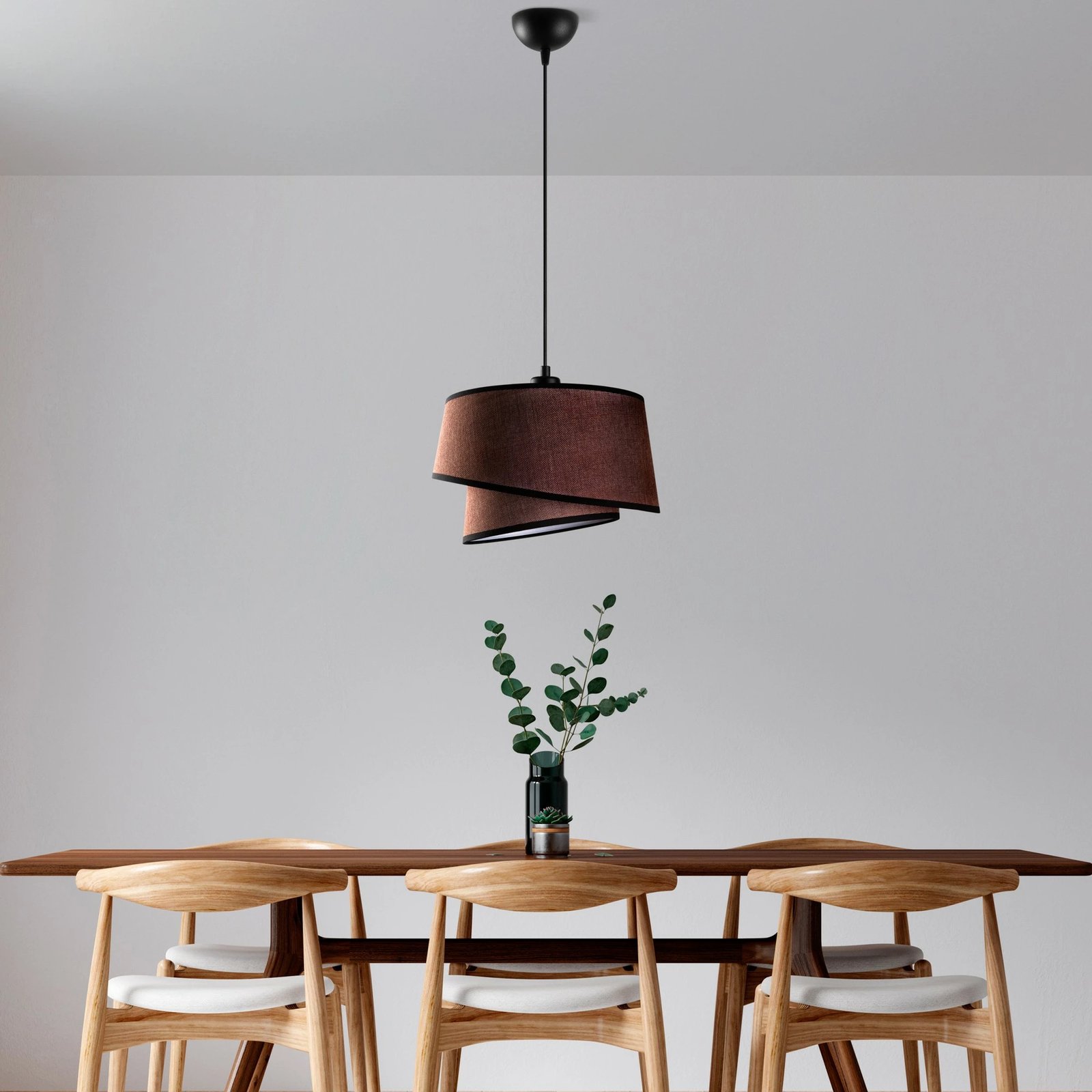 Llambë tavani Opviq, Stage - 14702, ngjyrë kafe e errët