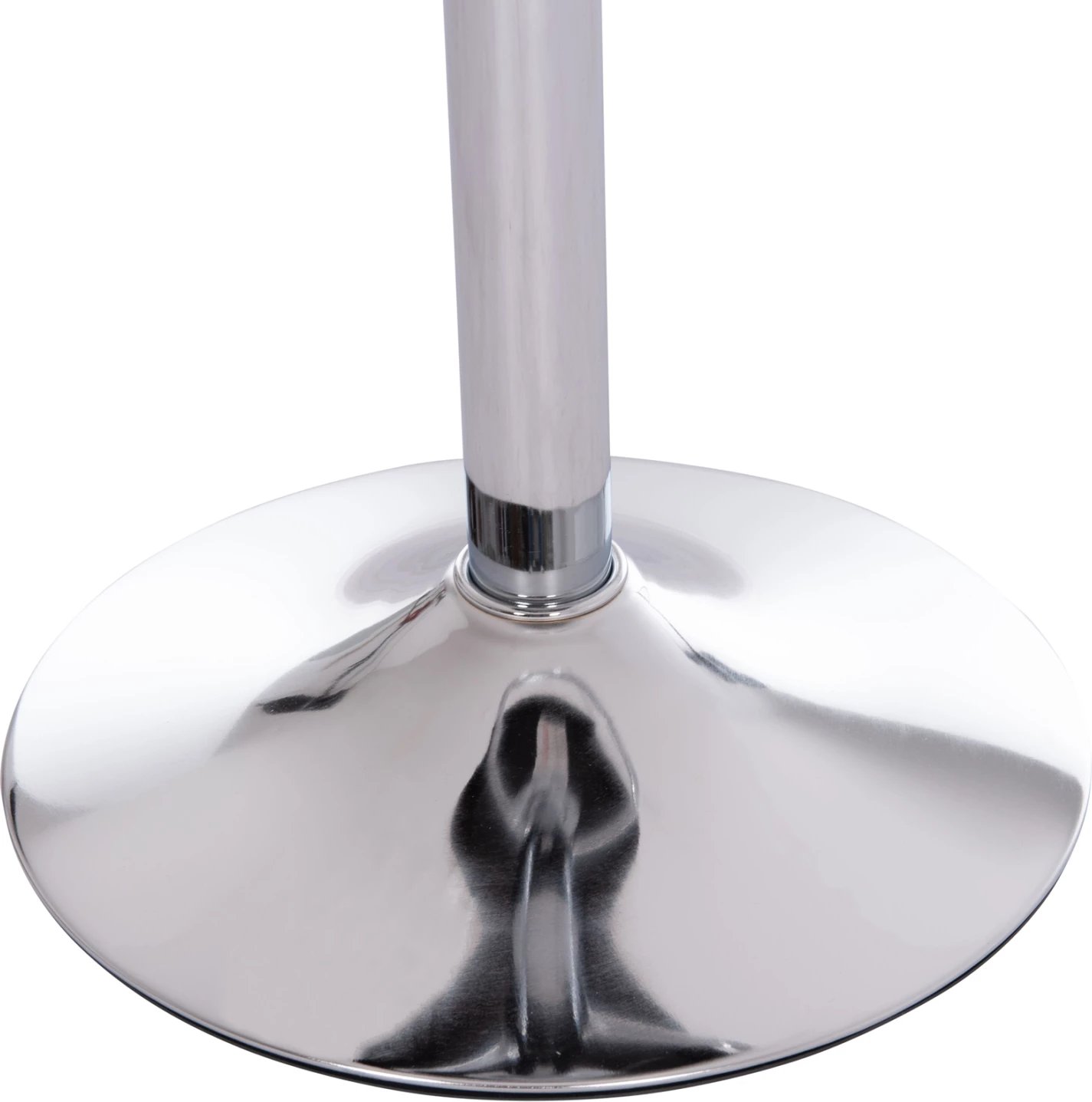 Karrige për bar ROSE, set prej 2 copësh, bazë e kromuar, sustë, kadife e zezë, 48x45x105cm