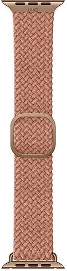 Rrip për Apple Watch UNIQ Aspen, pëlhurë Weavex, 42/44/45mm, rozë