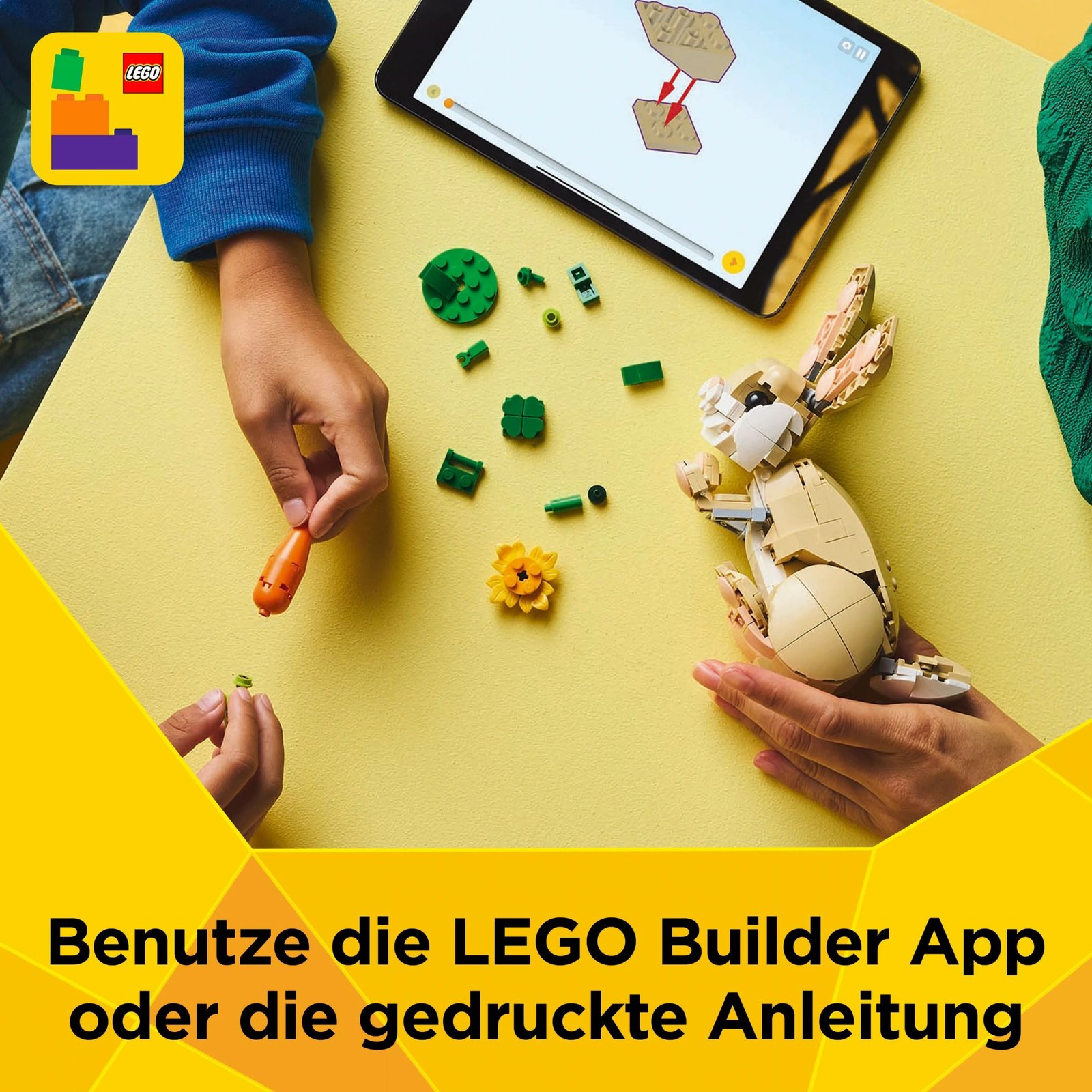 Set ndërtimi LEGO Creator Häschen 31162, shumëngjyrësh Set ndërtimi LEGO Creator Häschen 31162, shumëngjyrësh