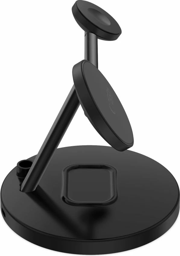 Karikues wireless 3-në-1 Tech-Protect QI15W-A35 me MagSafe, për iPhone, AirPods, Apple Watch, Zi