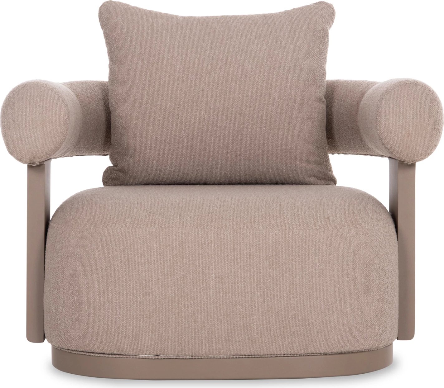 Karrige rrotulluese alumini DECCARD CD6461.02, bezhë, 98x92x69cm