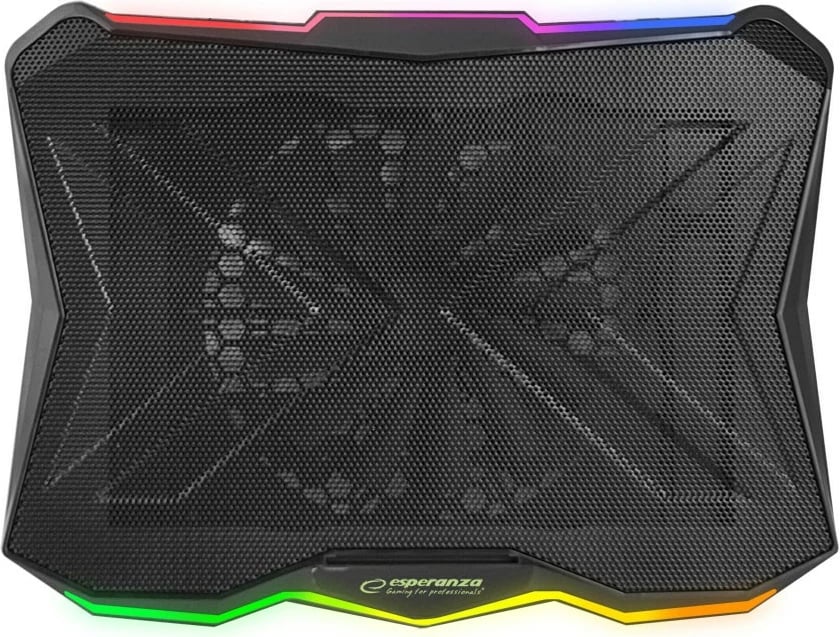 Ftohës për laptop Esperanza EGC110, 800 rpm, 17",  i zi