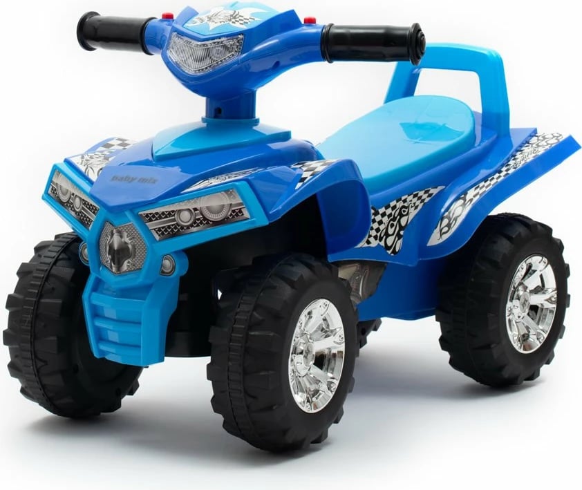 mjet lëvizës quad, Baby Mix, me tinguj dhe drita, 12–36 muaj, deri 27 kg, Blu