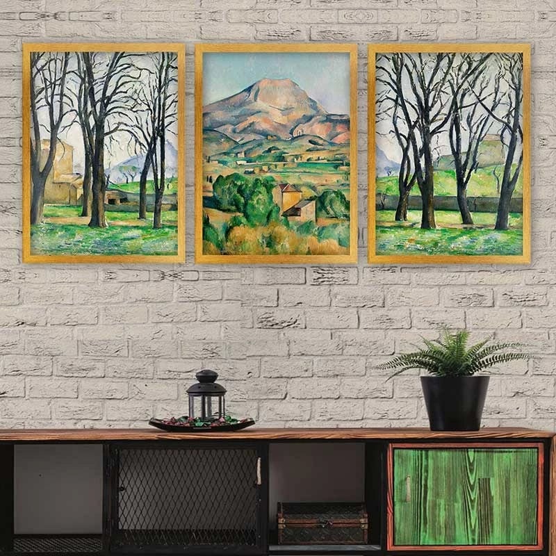 Pikturë dekorative me kornizë (3 pjesë), Wallity, 3AC_UN383108 _5575