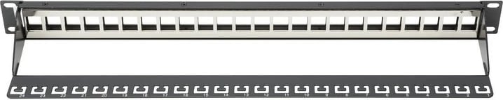 Patch panel modular Digitus DN-91411, 24 porta, 1U, 19", Keystone, i zi