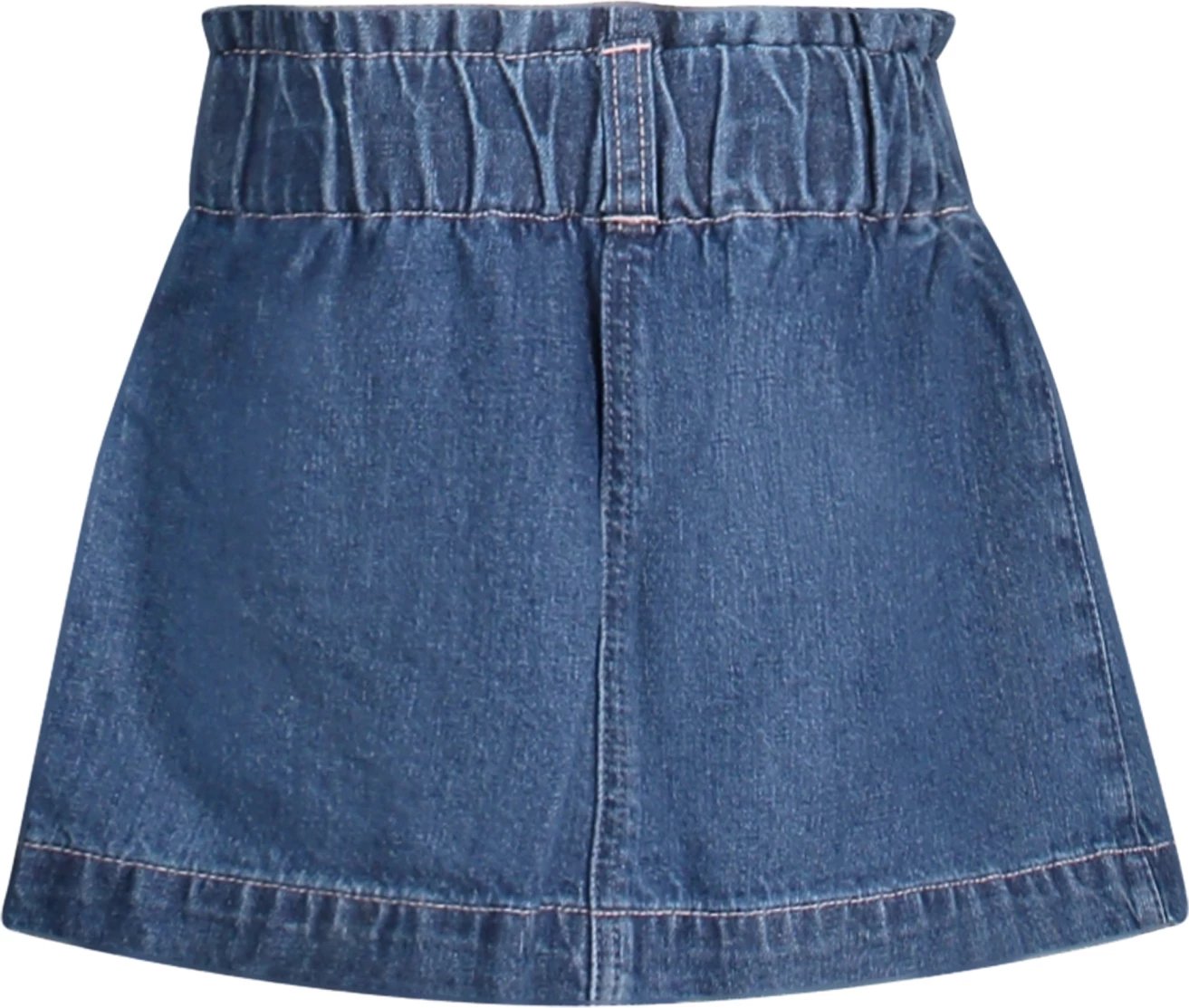 Fustanellë e shkurtë GUESS JEANS për vajza, e kaltërt