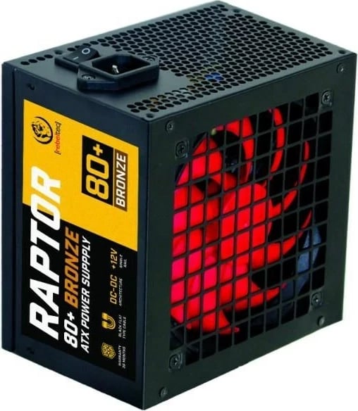 Kasë furnizimi me rrymë Rebeltec RAPTOR 500W, BRONZE 80+