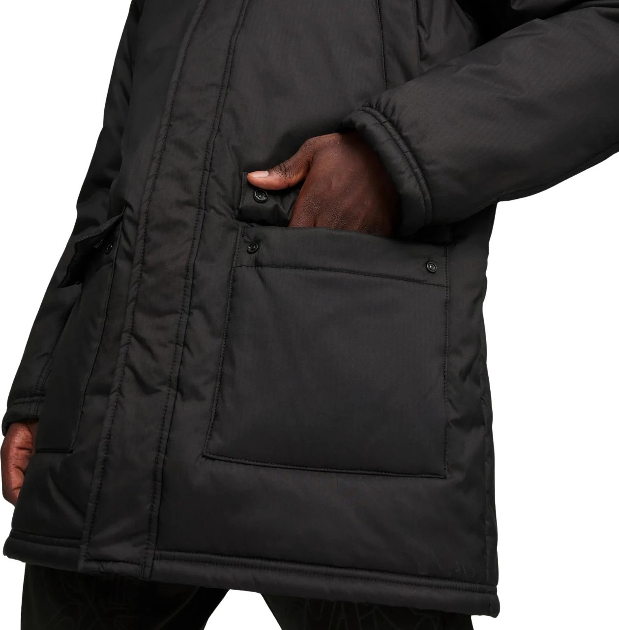 Jakne dimri për meshkuj Puma, e zezë