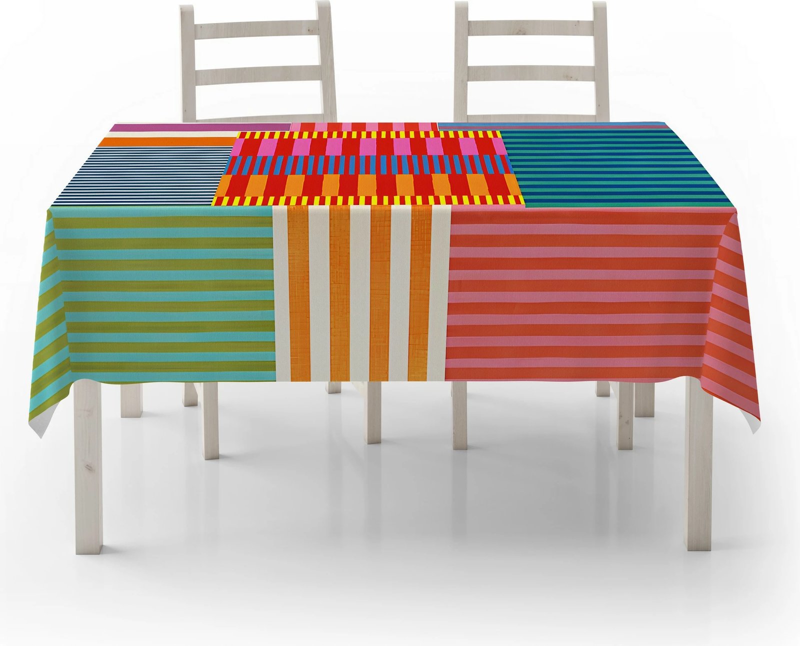 Mbulesë tavoline Hermia, shumëngjyrëshe, Asr-tblclt25, 140x220 cm