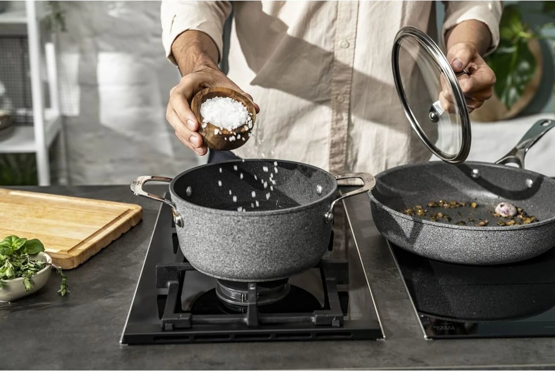 Tenxhere BALLARINI 75002-829-0, 4.7 L, rrumbullakët, gri