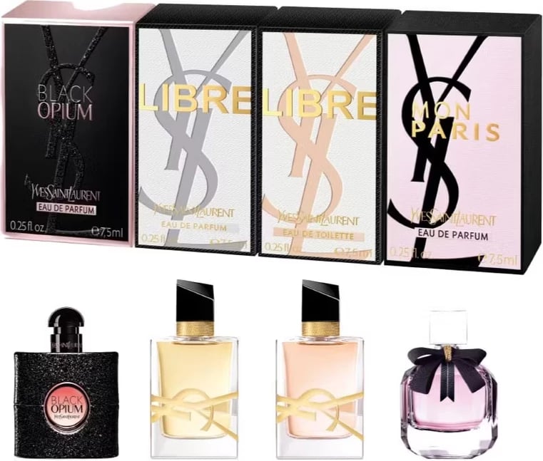 Set Yves Saint Laurent Miniature, 4 x 7.5 ml
