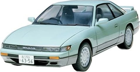 Model plastik makine Tamiya Nissan Silvia KS 1:24, për montim