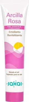 Maskë balte e rozë Sakai Arcilla Rosa, 100g unisex