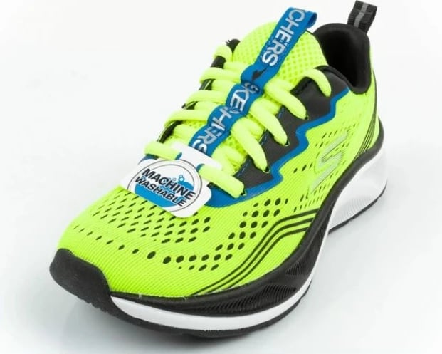 Atlete fëmijësh Skechers, të gjelbra