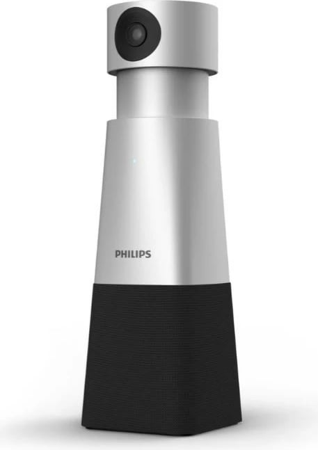 Kamerë konferencash Philips PSE0550/00 me mikrofon të integruar, 4K, Full HD, USB, e zezë/argjendtë Kamerë konferencash Philips PSE0550/00 me mikrofon të integruar, 4K, Full HD, USB, e zezë/argjendtë